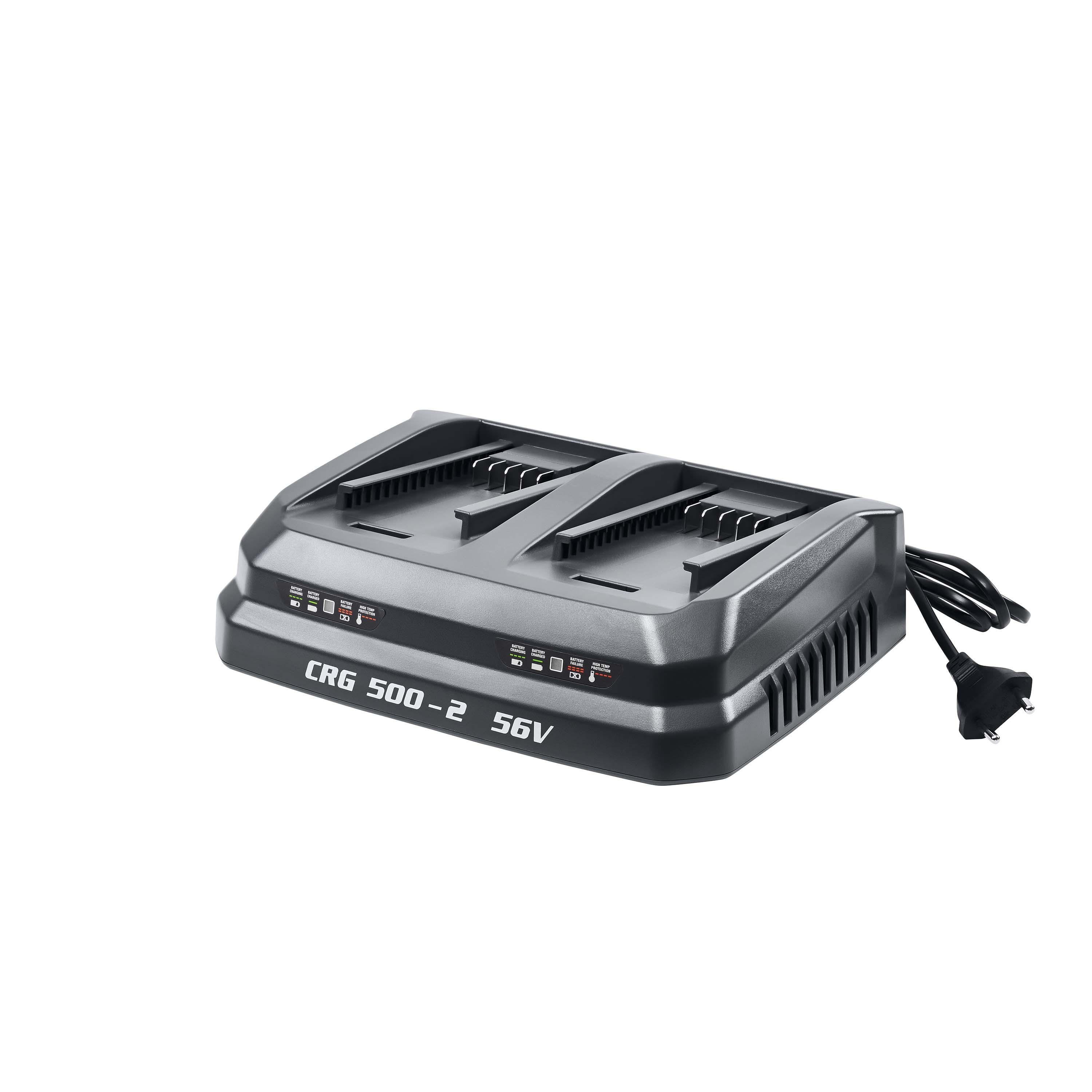 oleo-mac-crg-500-2-chargeur-rapide-double-56v-bi-525-540-580 image 2