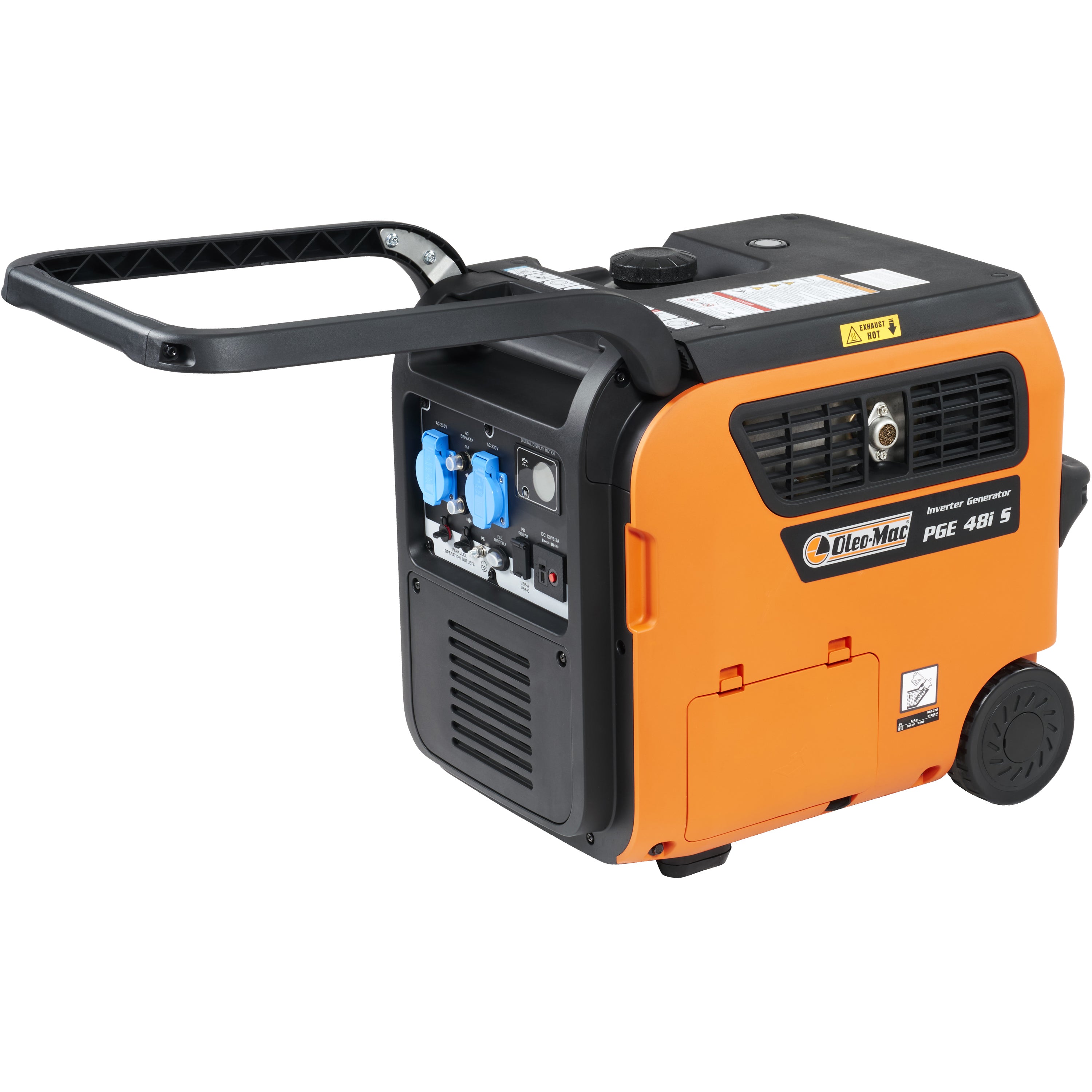oleo-mac-om-pge-48i-s-groupe-lectrog-ne-inverter-d-marrage-lectrique-usb image 4