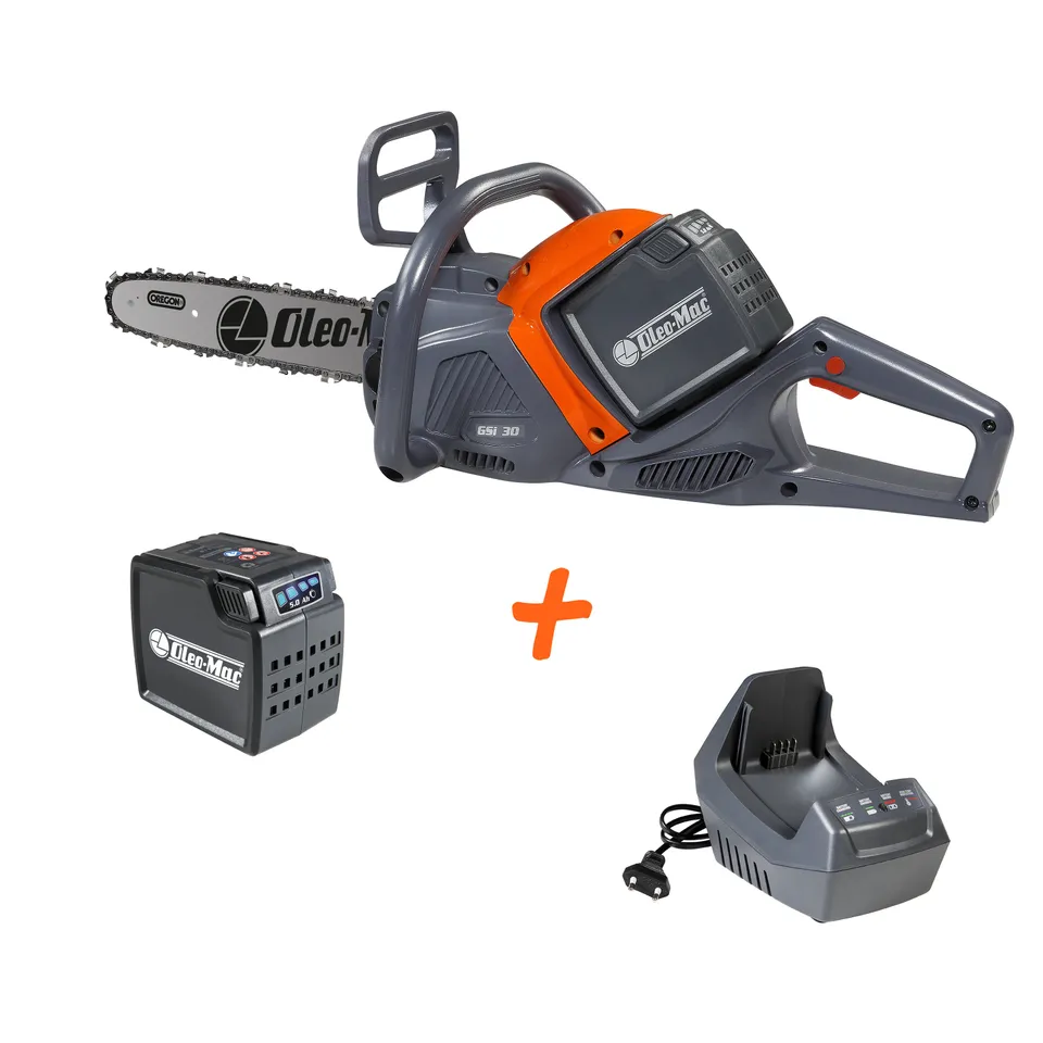 oleo-mac-gsi-30-kit-40v-tron-onneuse-batterie-batterie-5ah-chargeur image 1