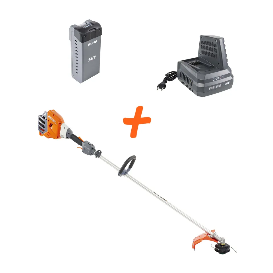 oleo-mac-bci-530-s-d-broussailleuse-batterie-56v-kit-batterie-4-ah-chargeur image 1