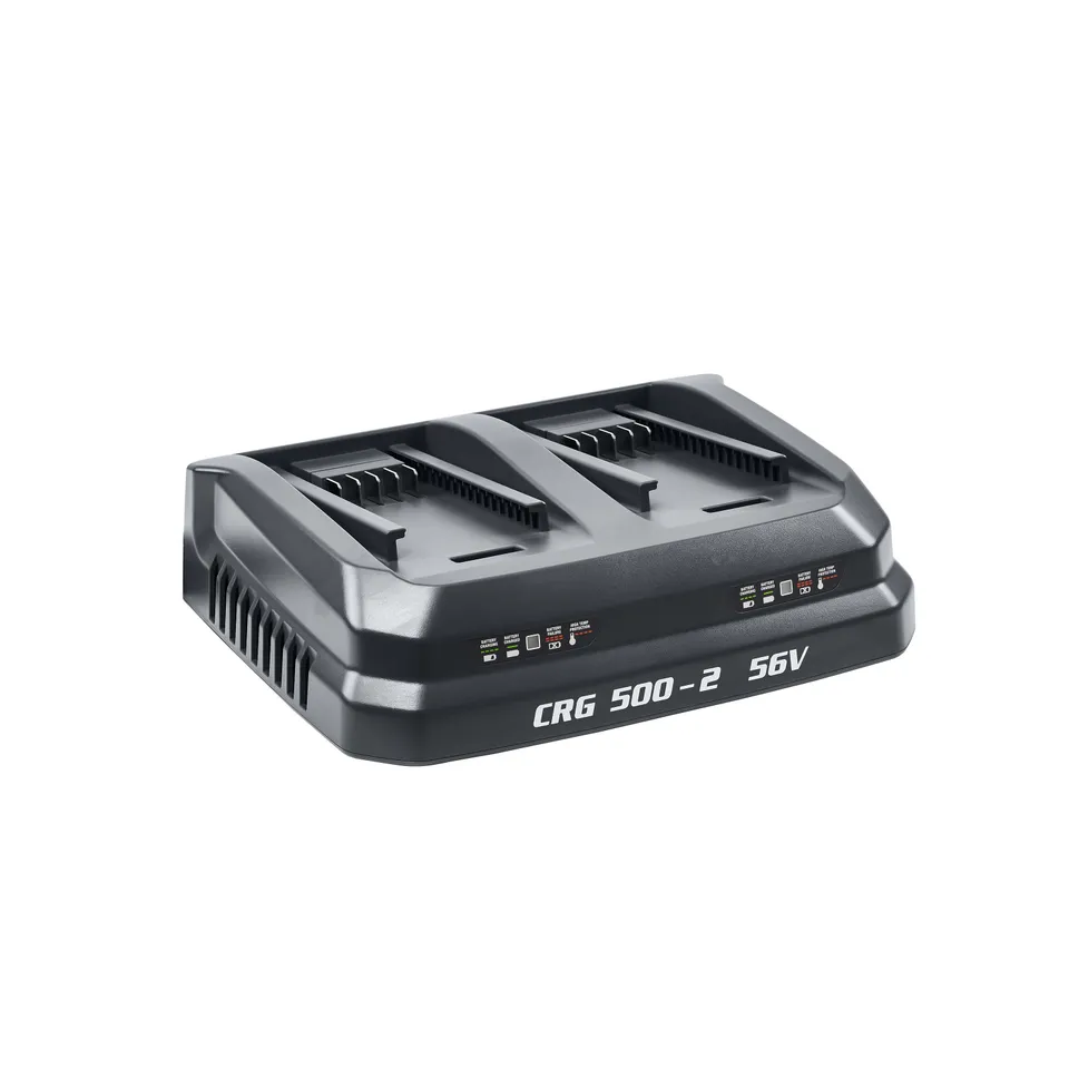 oleo-mac-crg-500-2-chargeur-rapide-double-56v-bi-525-540-580 image 1