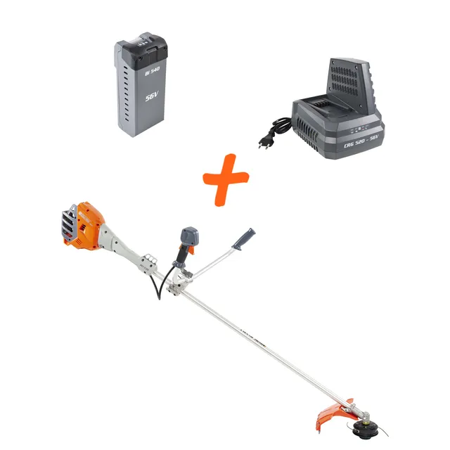 oleo-mac-bci-530-t-d-broussailleuse-batterie-56v-kit-batterie-4ah-chargeur image 1