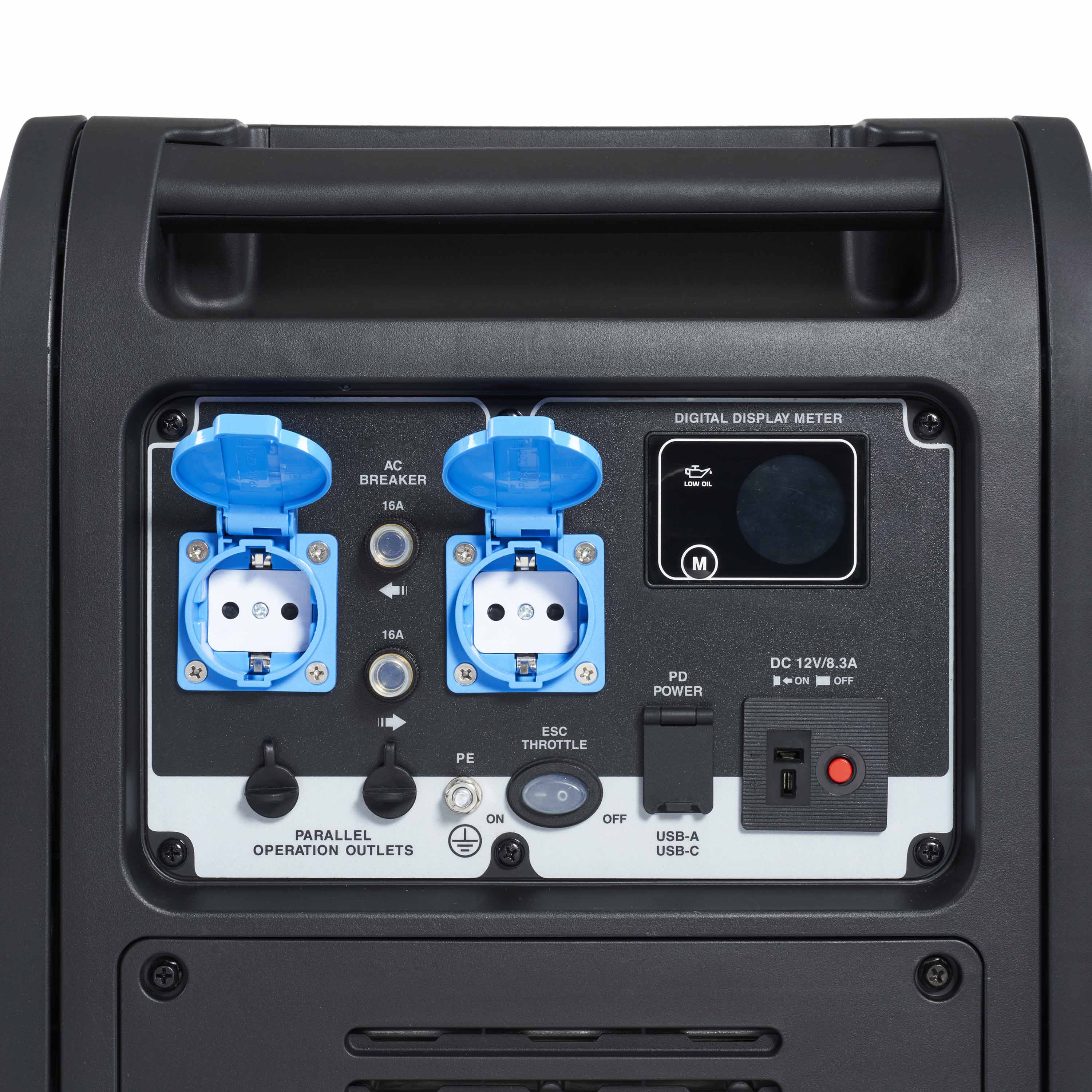 oleo-mac-om-pge-48i-s-groupe-lectrog-ne-inverter-d-marrage-lectrique-usb image 3