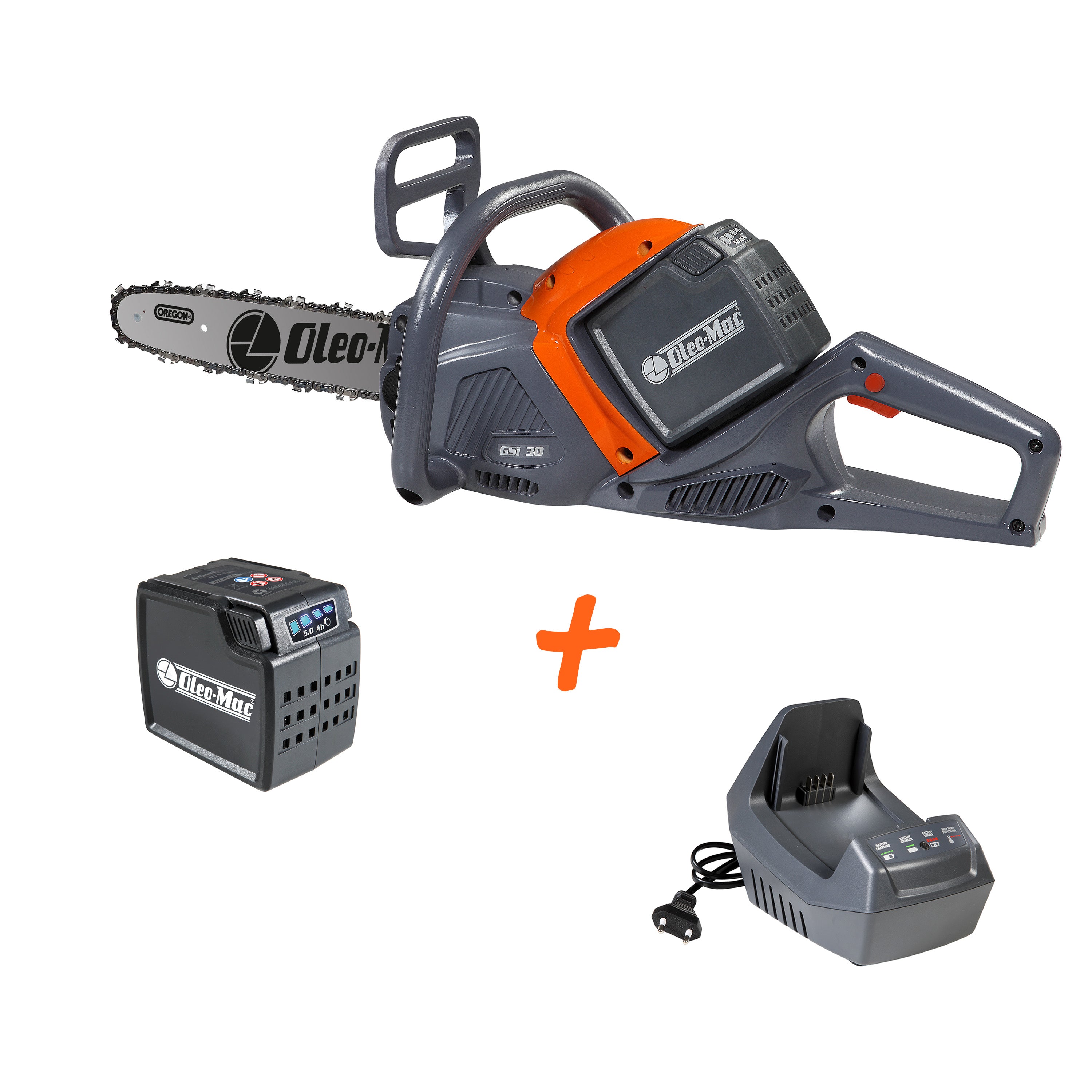 oleo-mac-gsi-30-kit-40v-tron-onneuse-batterie-batterie-5ah-chargeur image 1