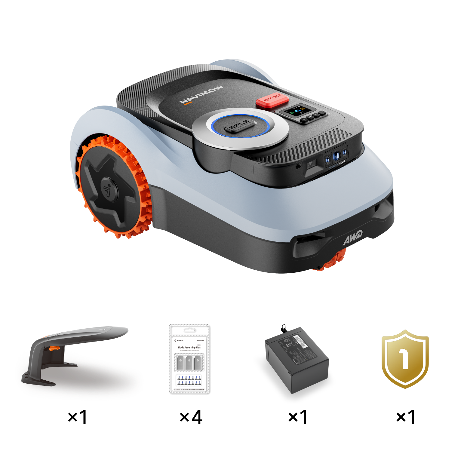 navimow-i220-lidar-pro-pack-tout-compris-ultra-robot-tondeuse image 1