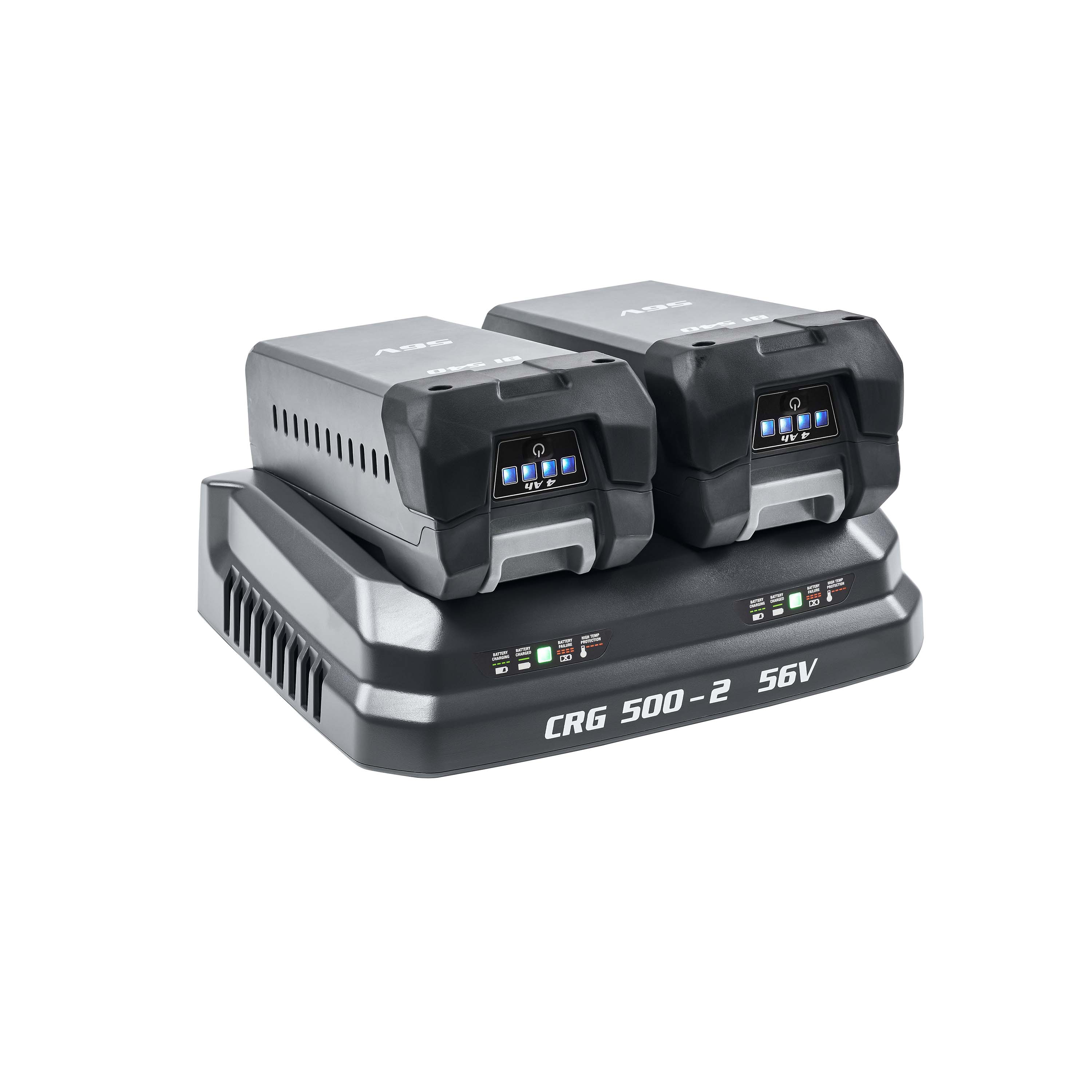 oleo-mac-crg-500-2-chargeur-rapide-double-56v-bi-525-540-580 image 3
